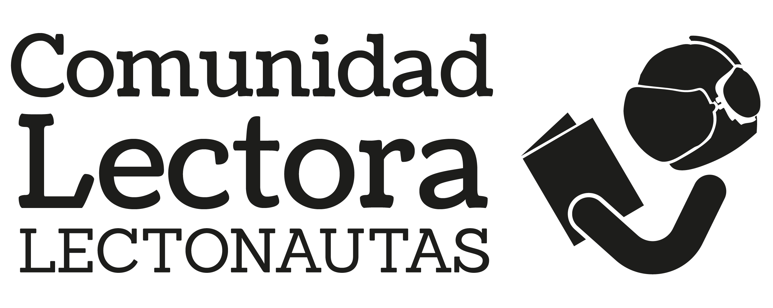 Logo lectonautas black